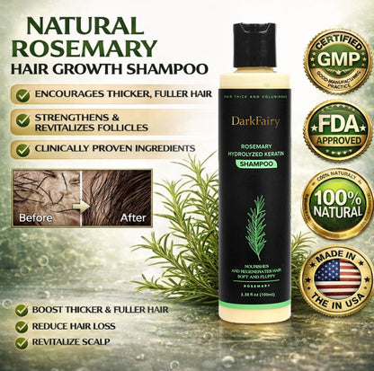 🔥LAST DAY 50% OFF - 🌿 DarkFairy  Organic Rosemary Hair Growth Shampoo