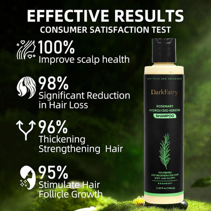 🔥LAST DAY 50% OFF - 🌿 DarkFairy  Organic Rosemary Hair Growth Shampoo