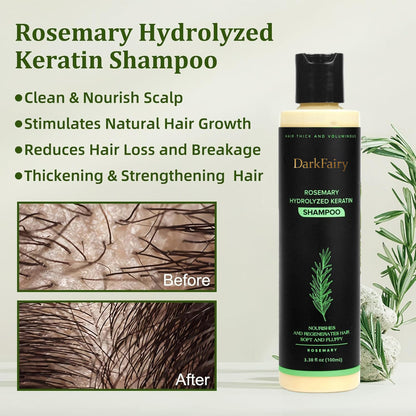 🔥LAST DAY 50% OFF - 🌿 DarkFairy  Organic Rosemary Hair Growth Shampoo
