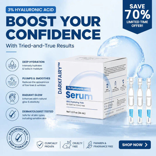 ✨DarkFairy™ 3% Hyaluronic Acid Ultra Hydrating Serum