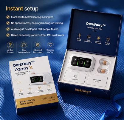 🔥 🔥 Today Only! DarkFairy™ Atom X Smart Hearing Aids — Hear Clearly, Feel Confident Again 💖