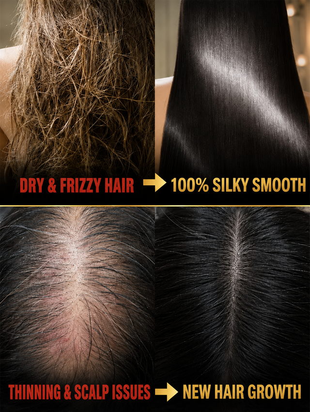 ✨ 2026 Upgraded 4-in-1 Steam Hair & Scalp Massager – Straighten, Detangle & Reduce Frizz