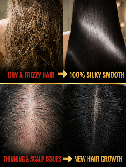✨ 2026 Upgraded 4-in-1 Steam Hair & Scalp Massager – Straighten, Detangle & Reduce Frizz
