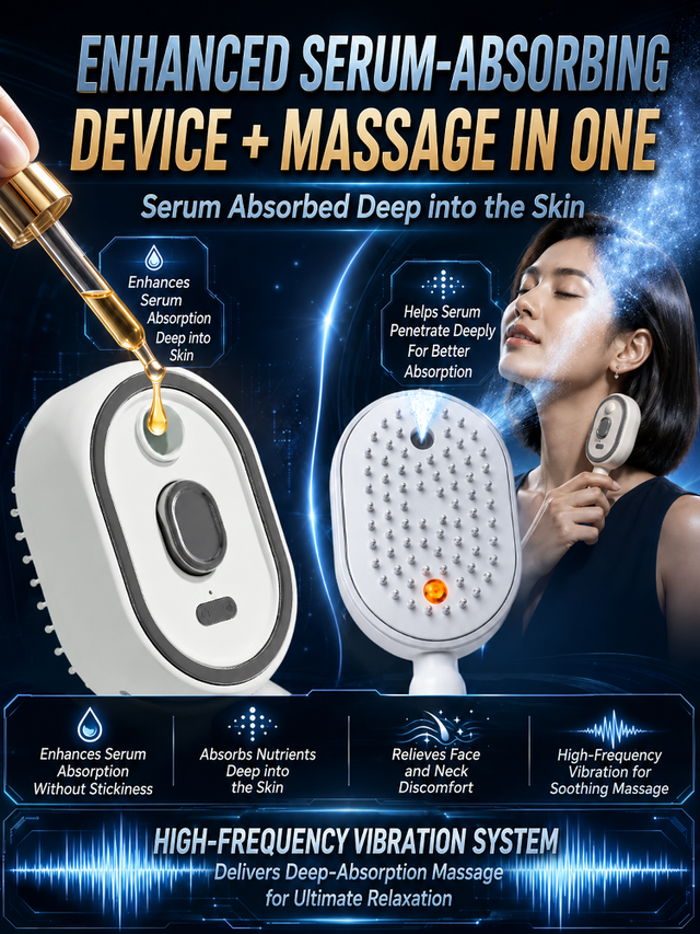 ✨ 2026 Upgraded 4-in-1 Steam Hair & Scalp Massager – Straighten, Detangle & Reduce Frizz